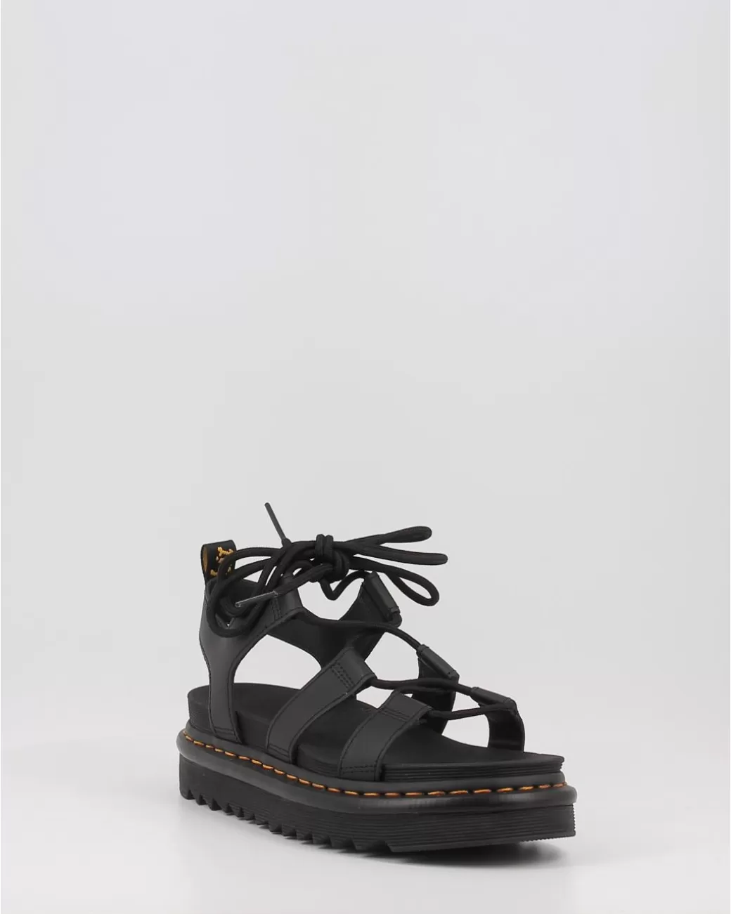 Mujer Dr. Martens Sandalias Nartilla Negro