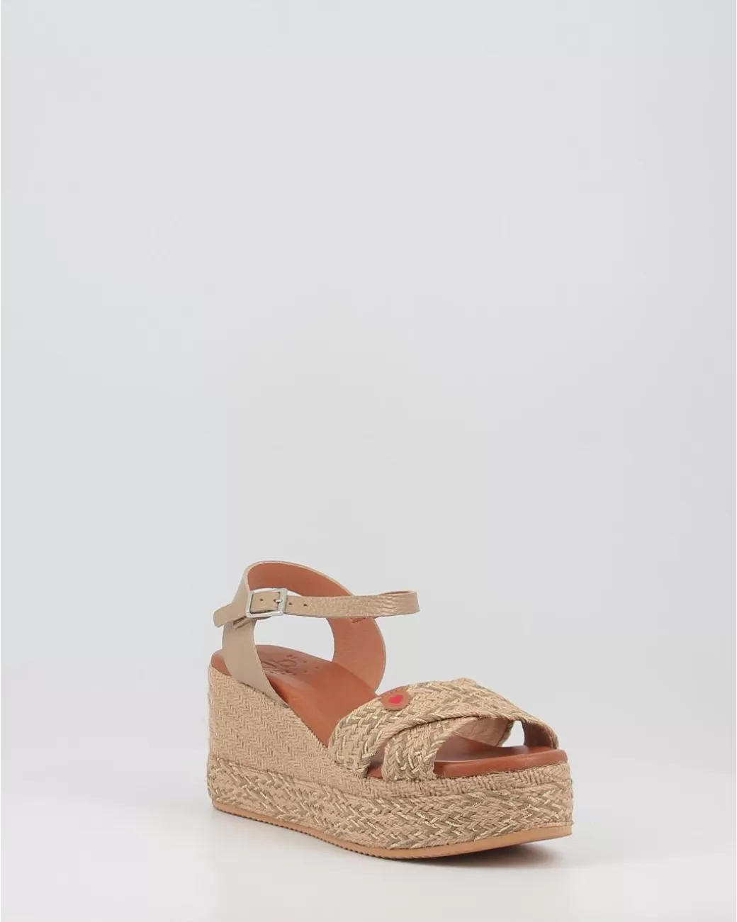 Mujer Obi Shoes Sandalias 5251 Taupe