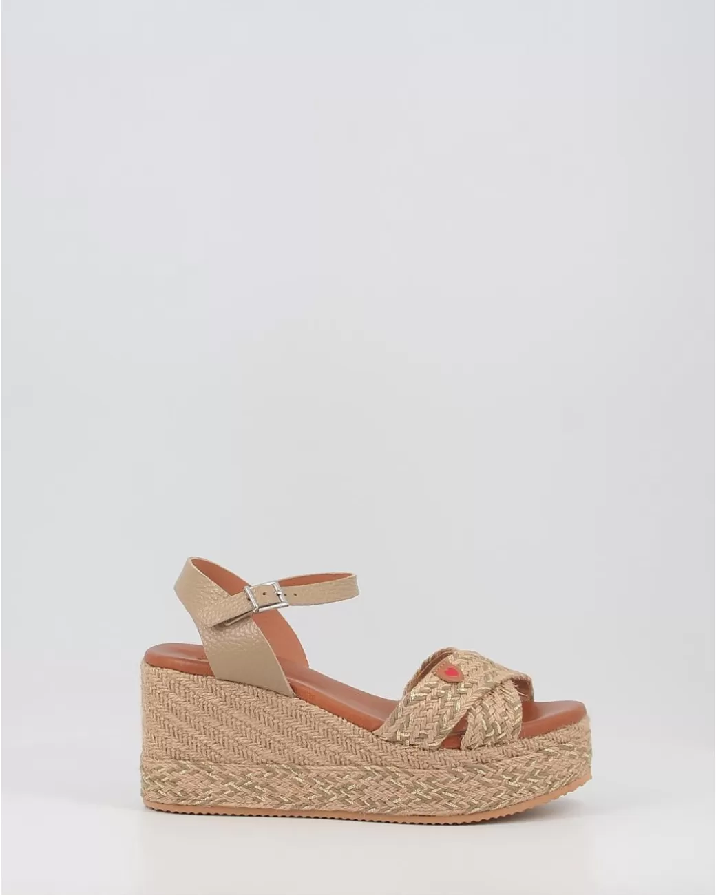 Mujer Obi Shoes Sandalias 5251 Taupe