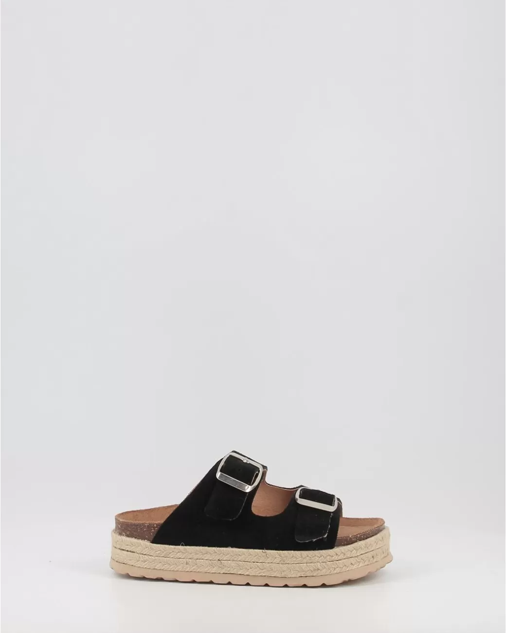 Niña Obi Shoes Sandalias 800-2He Negro