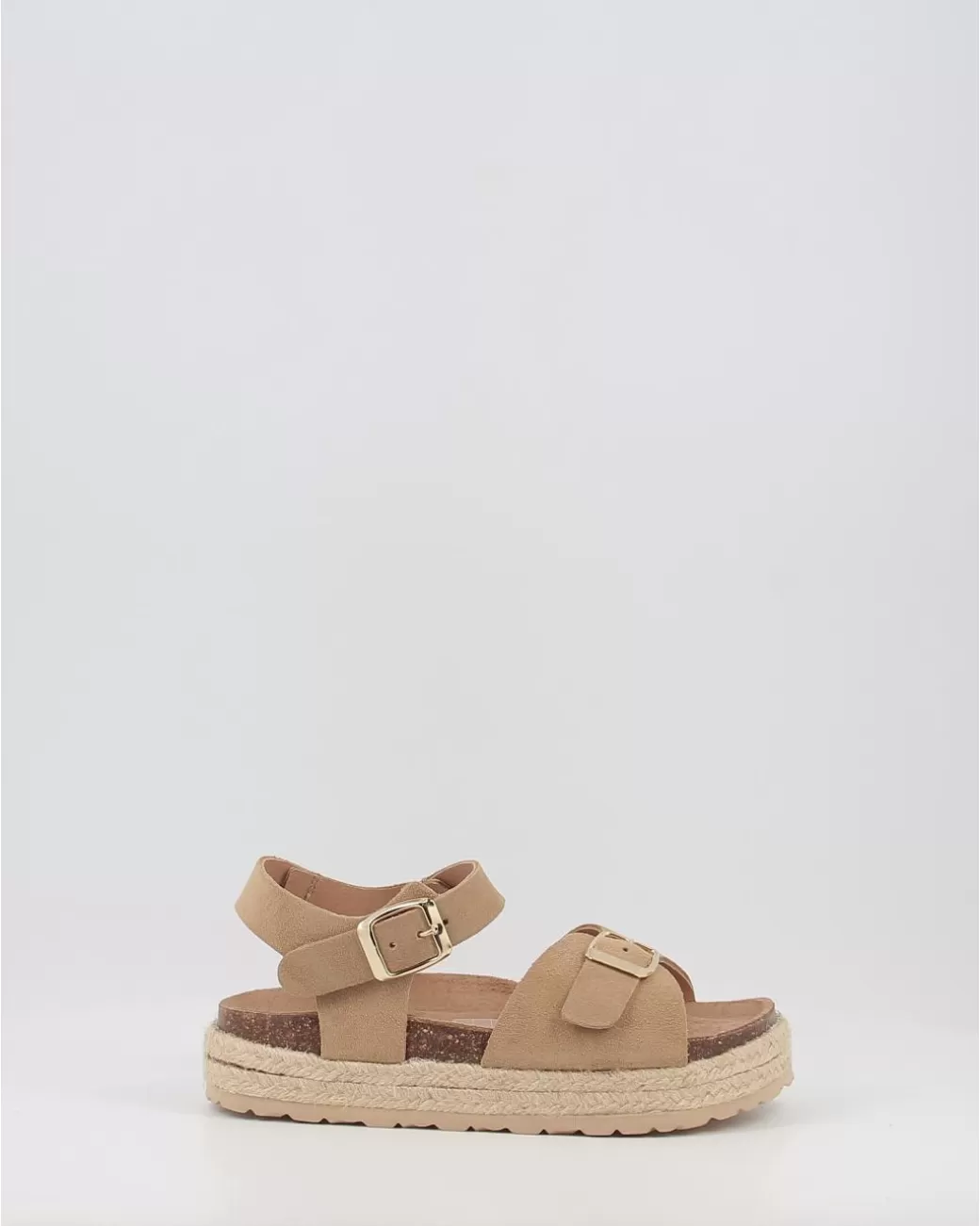 Niña Obi Shoes Sandalias 801-He-Tal Taupe