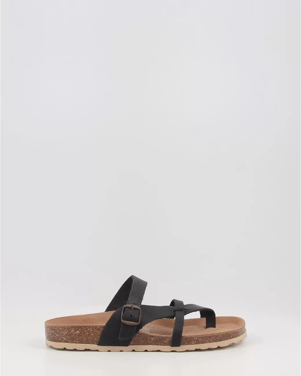 Mujer Obi Shoes Sandalias Alba Negro