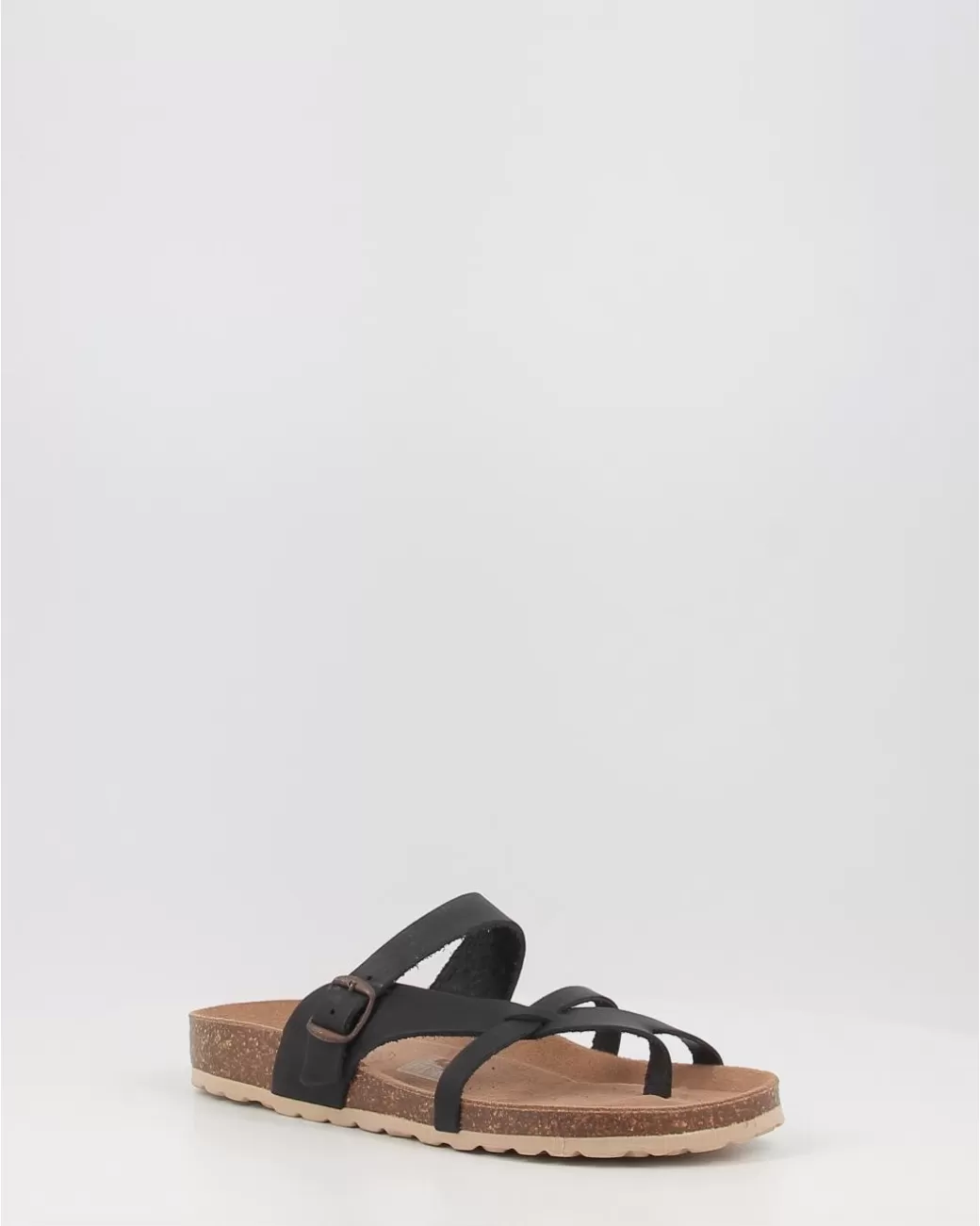 Mujer Obi Shoes Sandalias Alba Negro