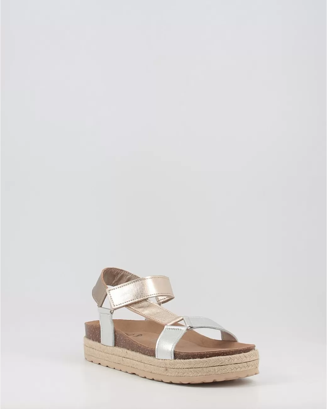 Mujer Obi Shoes Sandalias Ka-2021 Metalizado