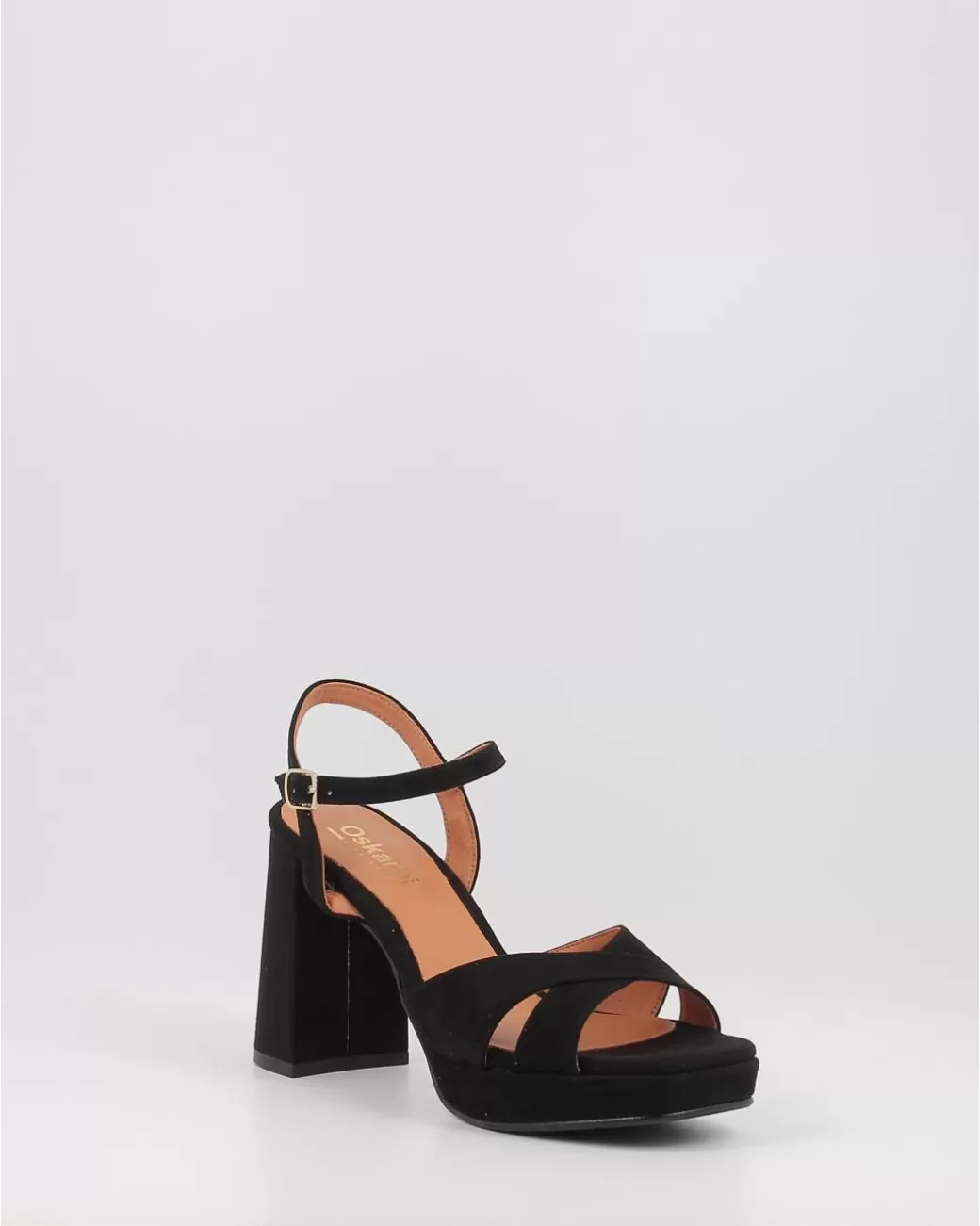 Mujer Oskarbi Sandalias 2253 Negro