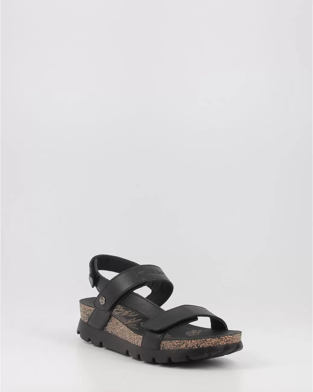 Mujer Panama Jack Sandalias Selma B4 Negro