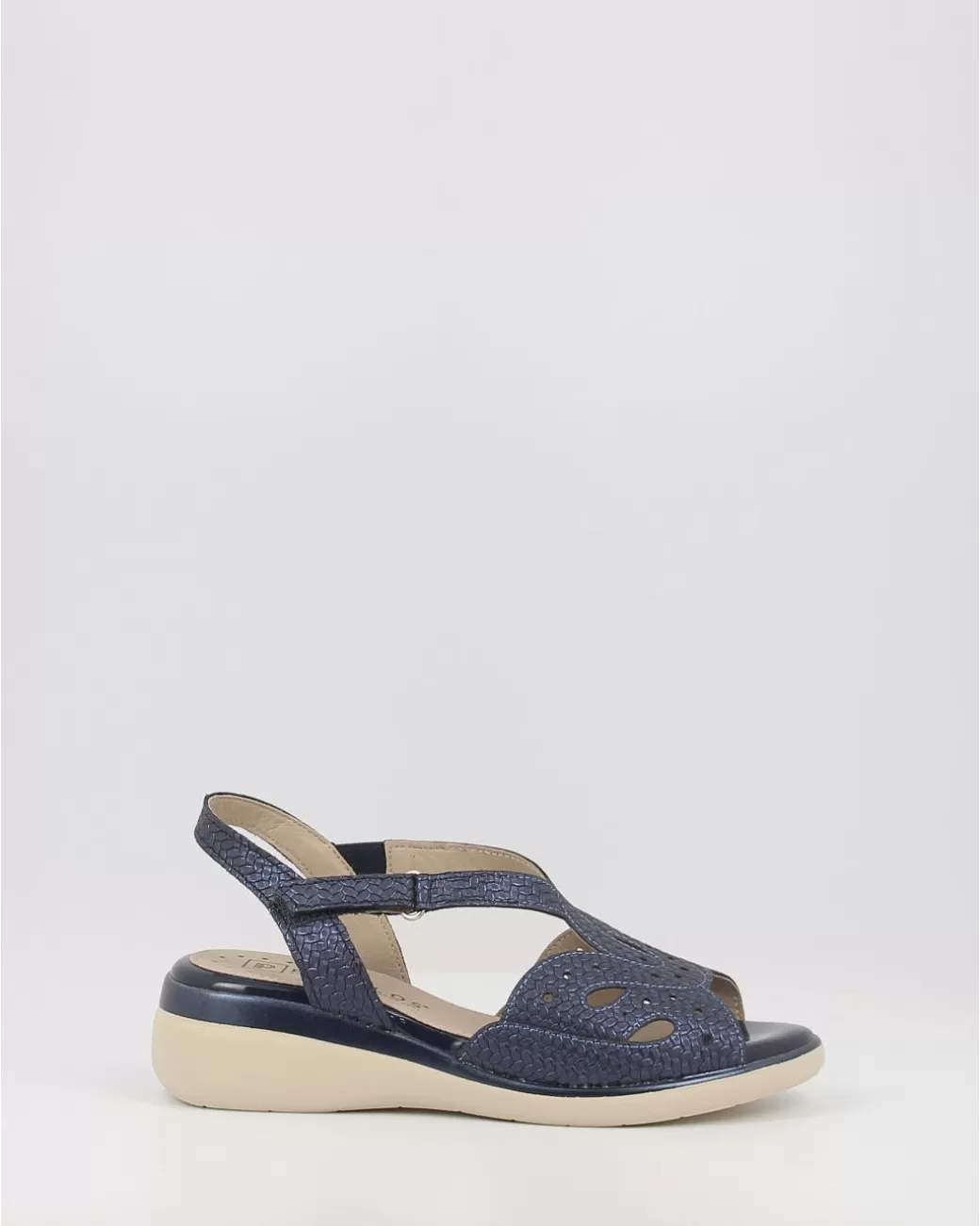 Mujer Pitillos Sandalias 5010 Azul