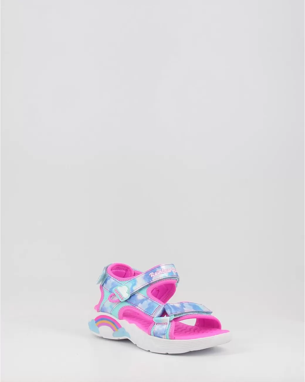 Niña Skechers Sandalias Rainbow Racer Sandal - Summer Sky 302975 Azul