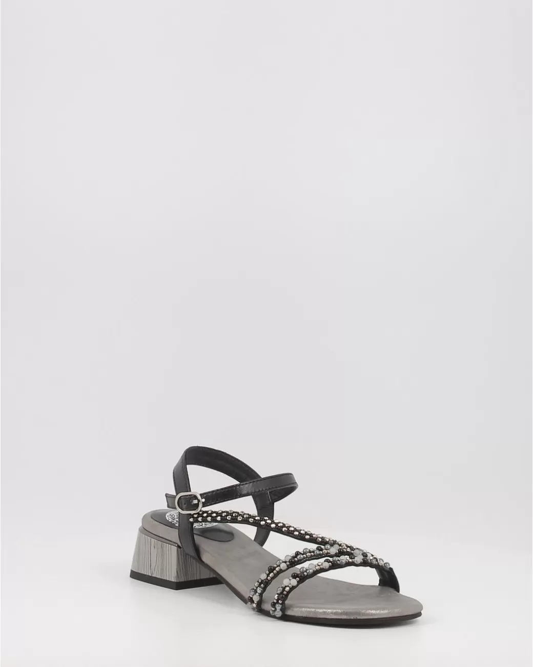 Mujer St. Gallen Sandalias Olbia Negro