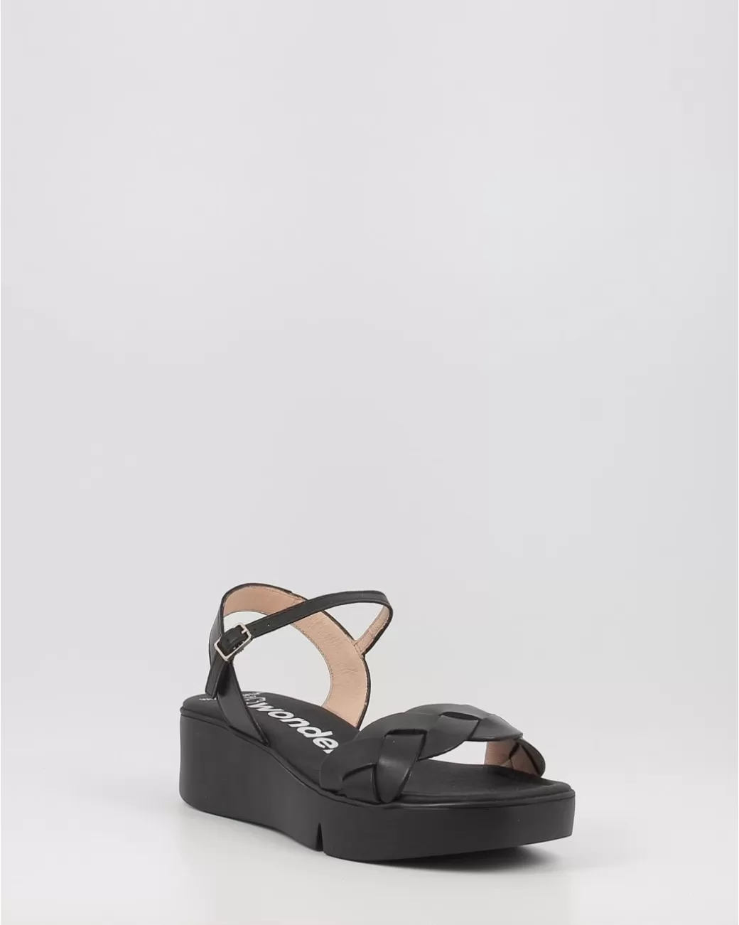 Mujer Wonders Sandalias B-7931 Negro