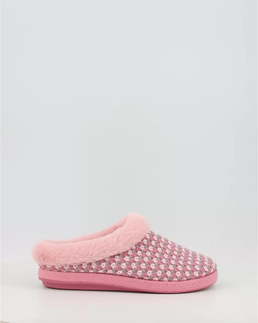 Mujer Biorelax Zapatillas De Casa 12015 Rosa