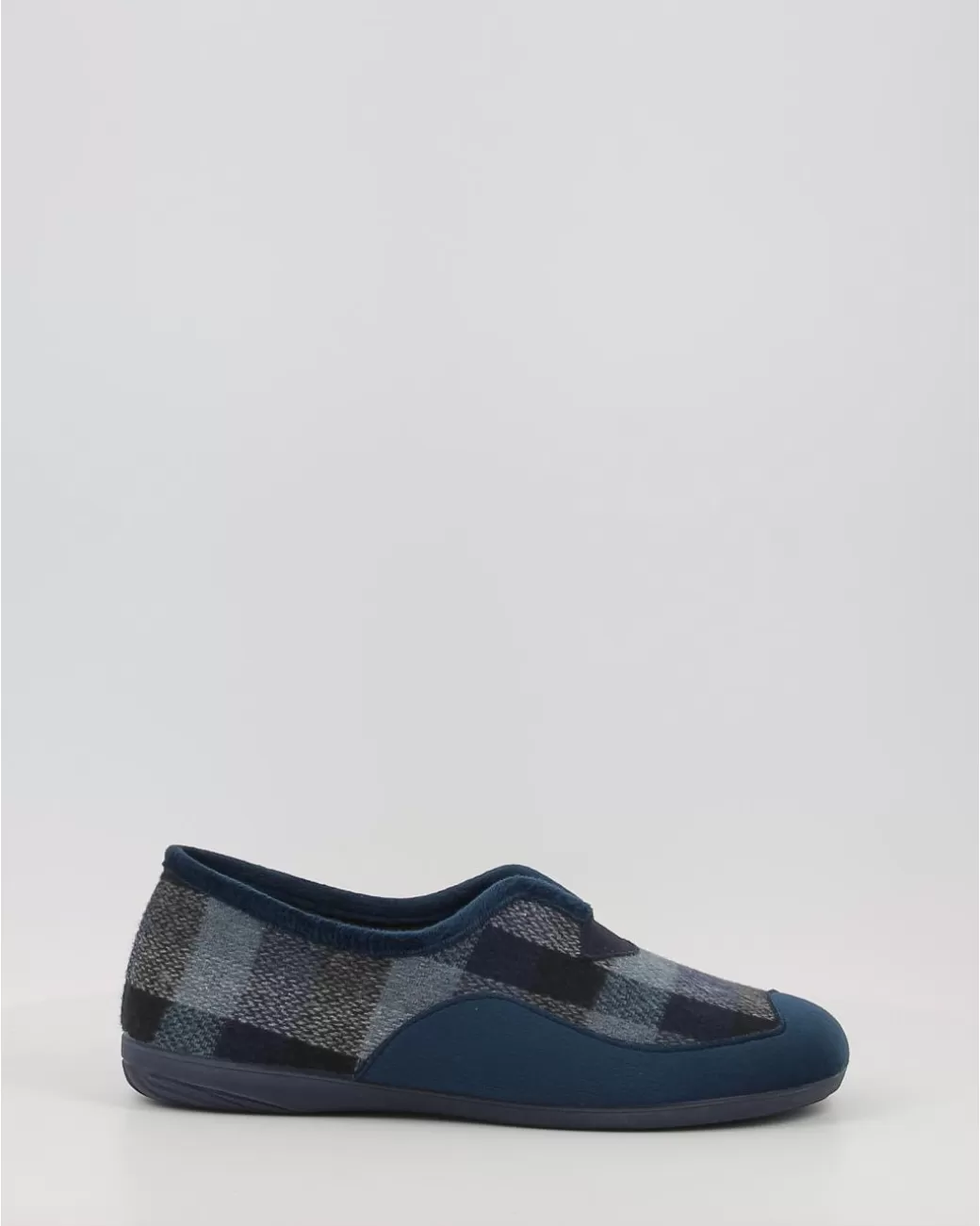 Hombre Biorelax Zapatillas De Casa 13685 Teide 19 Azul