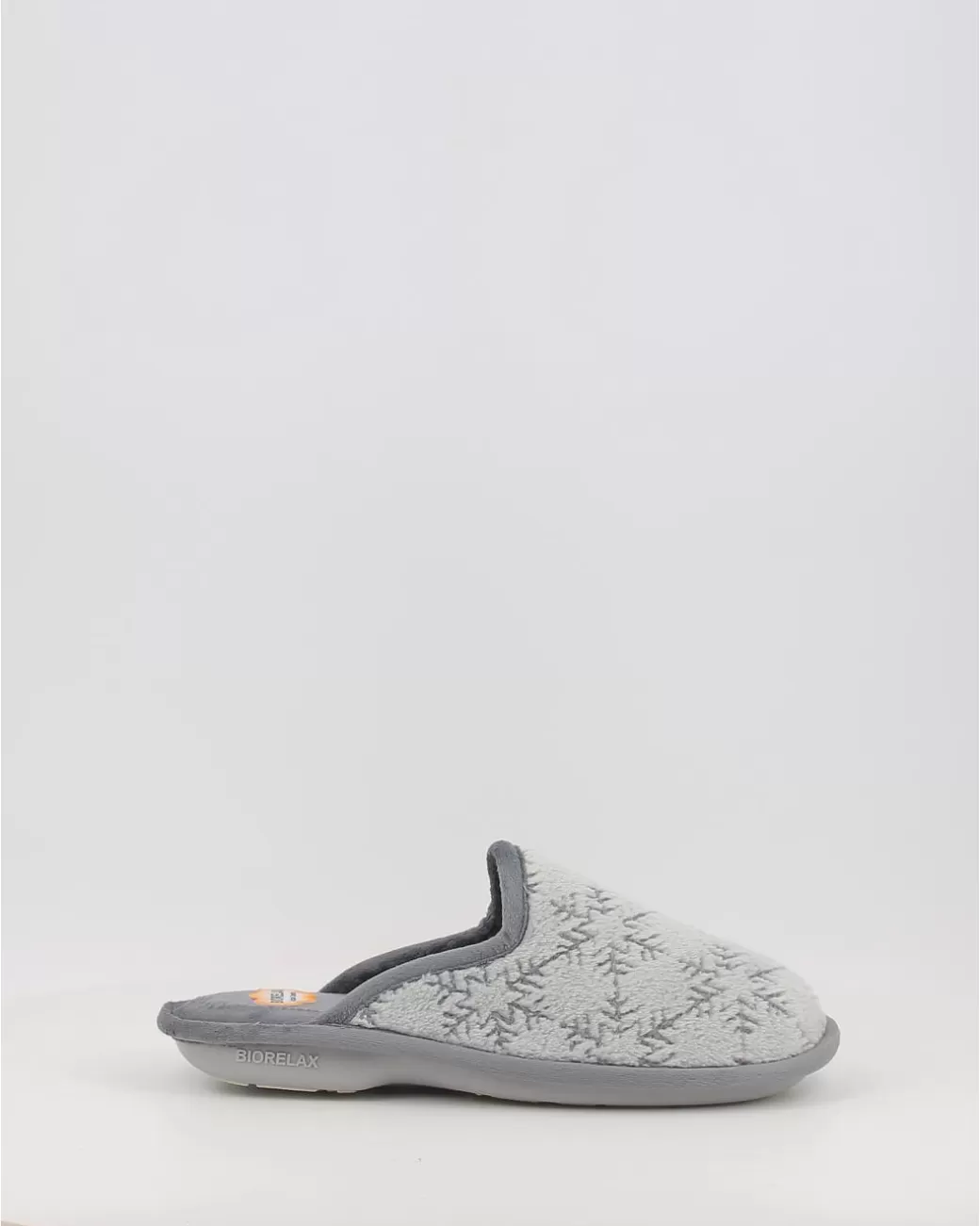 Mujer Biorelax Zapatillas De Casa 4513 Gris