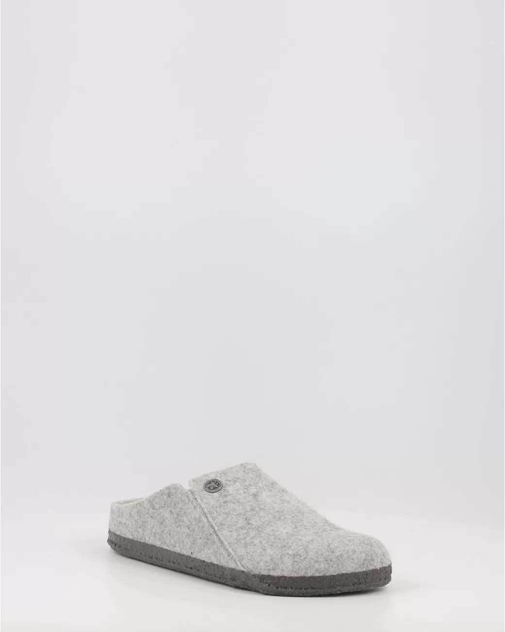 Mujer Birkenstock Zapatillas De Casa Zermatt Shearling Fe Gris