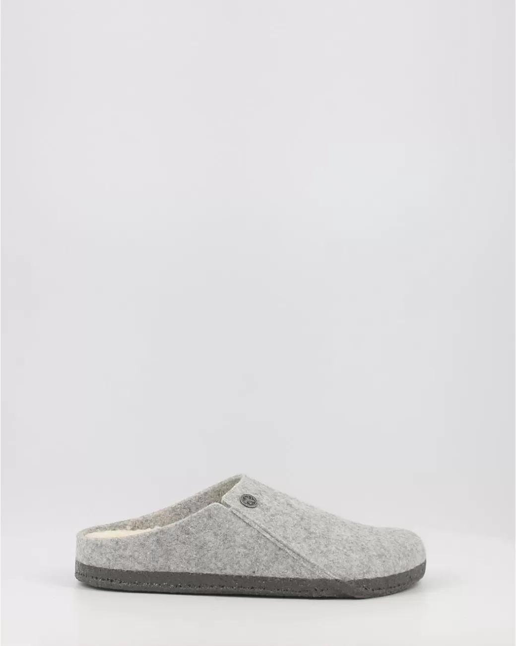 Mujer Birkenstock Zapatillas De Casa Zermatt Shearling Fe Gris