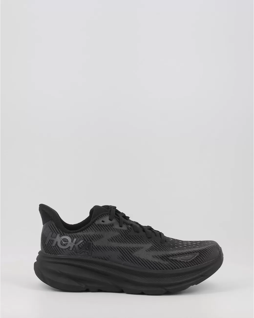 Hombre Hoka Zapatillas Clifton 9 Negro