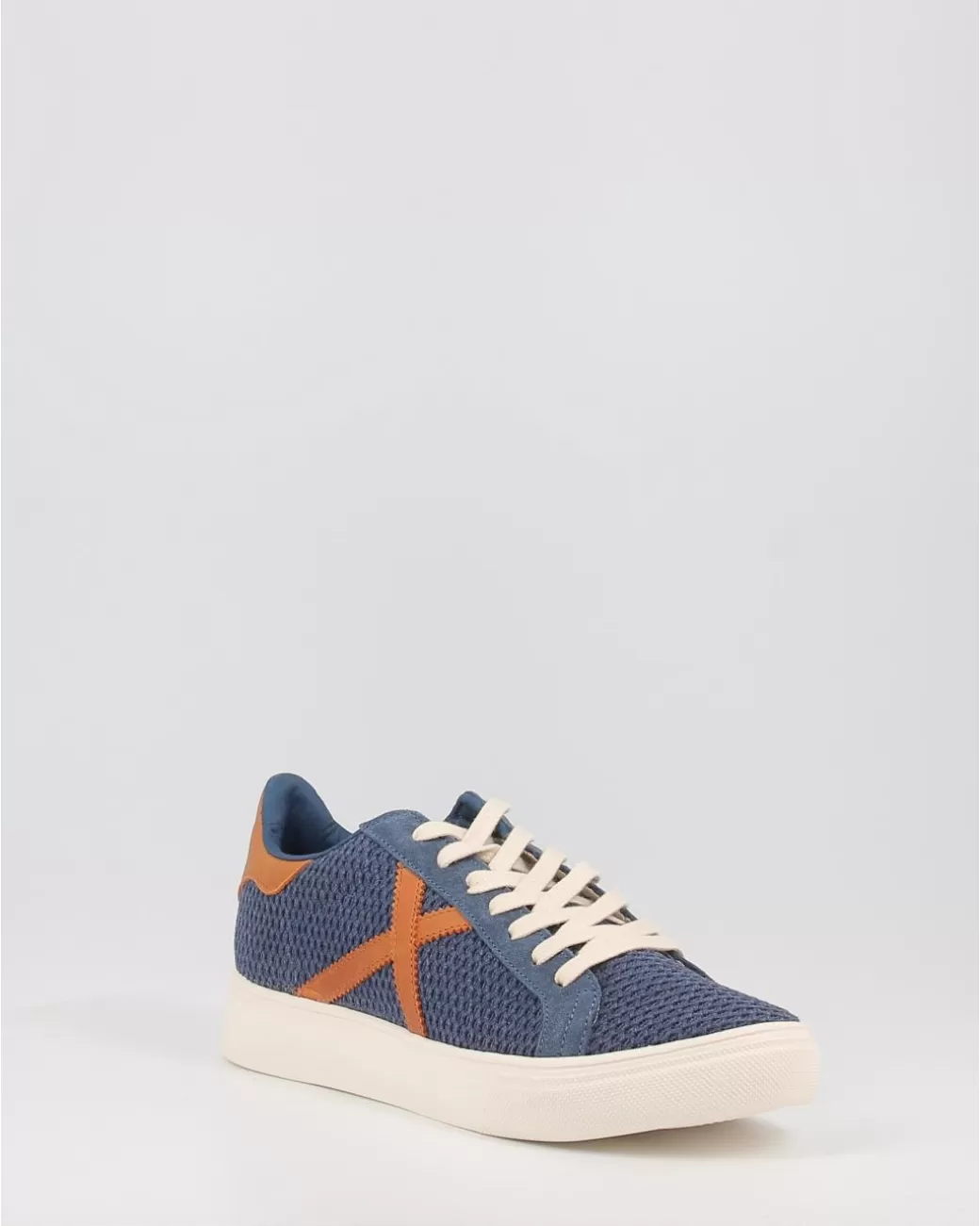 Hombre Munich Zapatillas Rete Azul