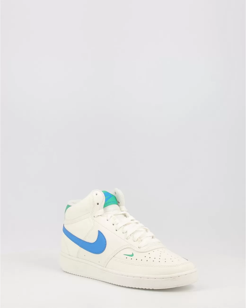 Mujer Nike Zapatillas Court Vision Mid Cd5436-105 Blanco