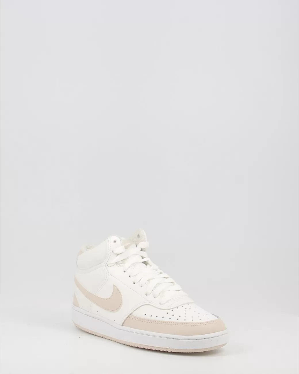 Mujer Nike Zapatillas Court Vision Mid Cd5436 Beig