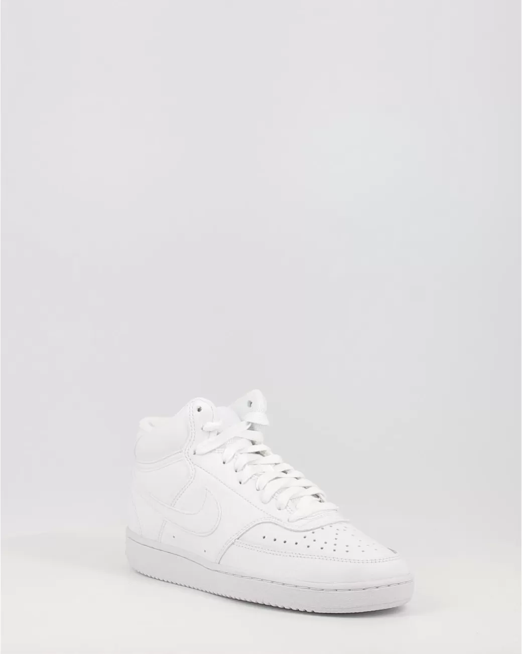 Mujer Nike Zapatillas Court Vision Mid Cd5436 Blanco