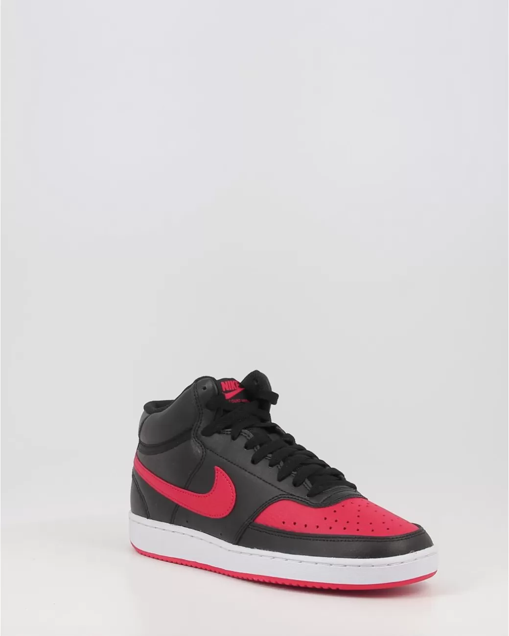 Hombre Nike Zapatillas Court Vision Mid Dm8682 Negro