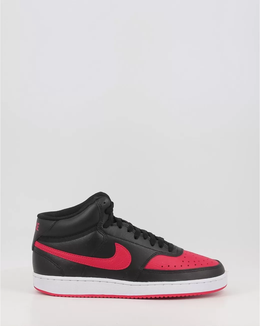 Hombre Nike Zapatillas Court Vision Mid Dm8682 Negro