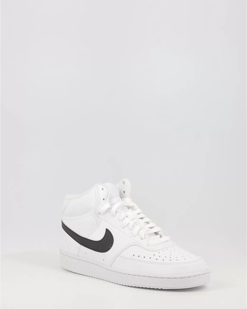 Hombre Nike Zapatillas Court Vision Mid Next Nature Dn3577 Blanco