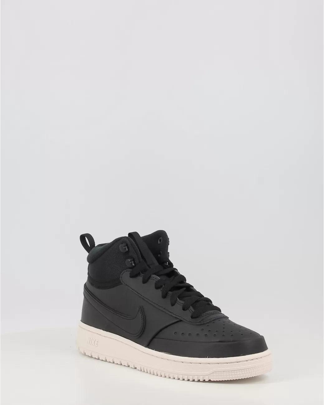 Hombre Nike Zapatillas Court Vision Mid Winter Dr7882 Negro