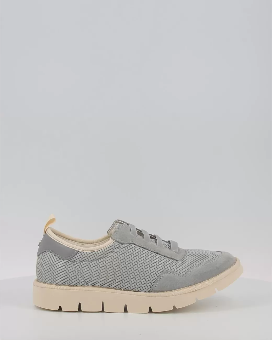 Hombre Panchic Zapatillas P05M Slip On Spacemesh Suede Gris