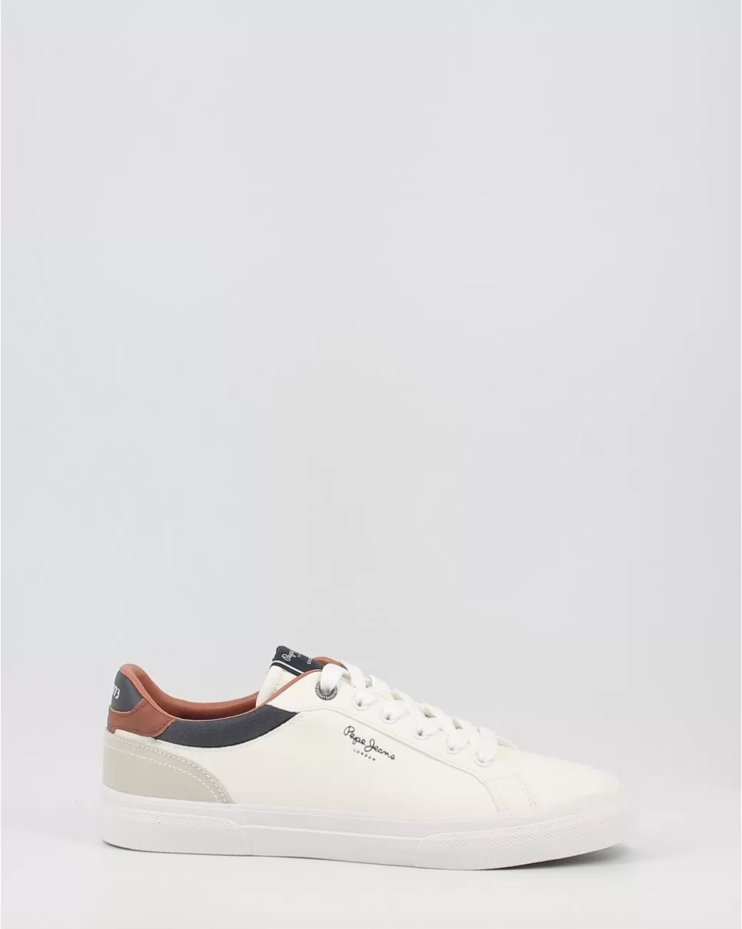 Hombre Pepe Jeans Zapatillas Kenton Court Pms30839 Blanco