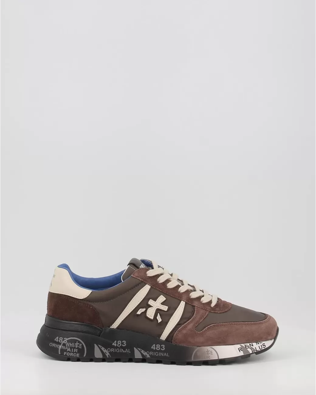 Hombre Premiata Zapatillas Lander Marron