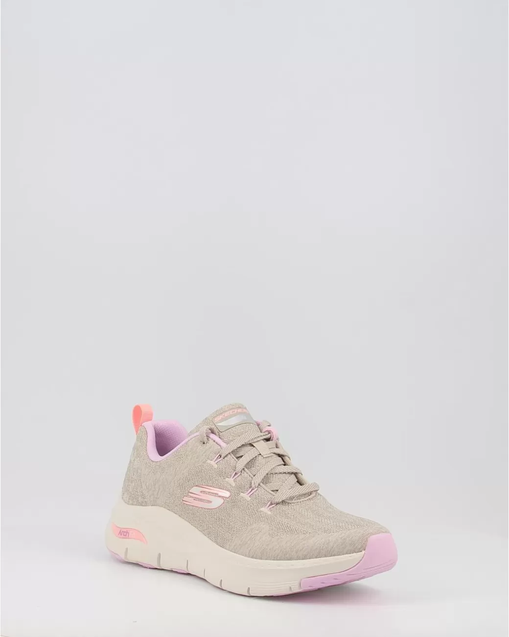 Mujer Skechers Zapatillas Arch Fit - Comfy Wave 149414 Taupe