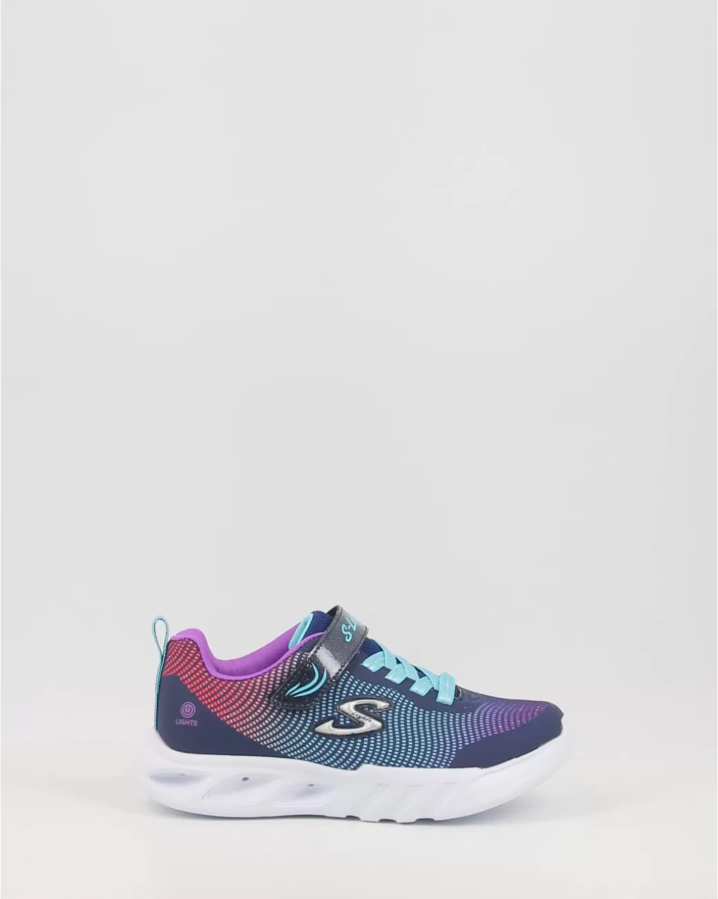 Niña Skechers Zapatillas S Lights: Flicker Flash 303700L Azul