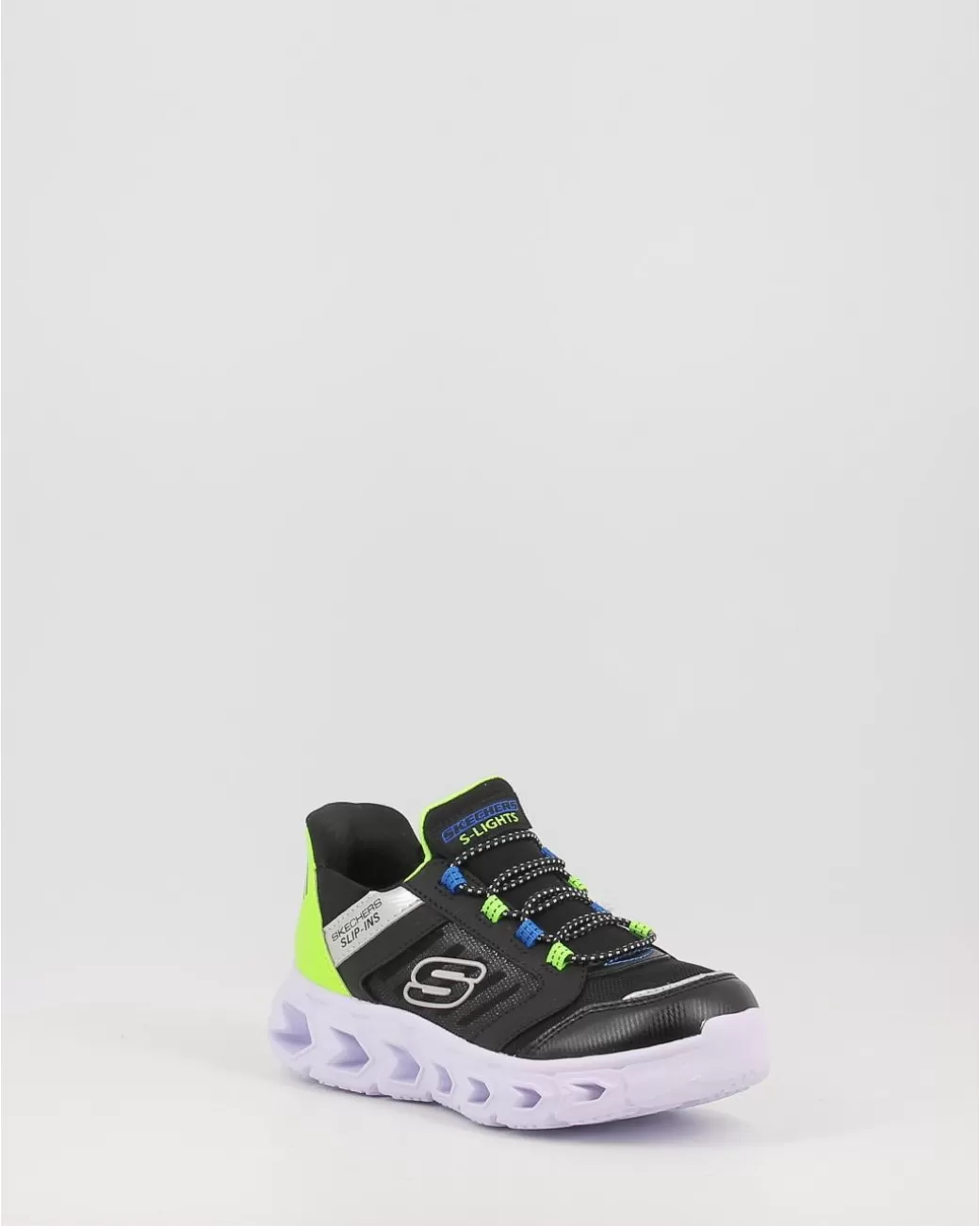 Niño Skechers Zapatillas Slip-Ins: Flex Glide 403843 L Negro