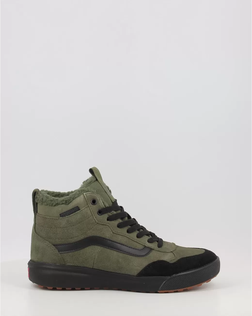 Hombre Vans Zapatillas Mn Range Exp Hi guard Sherpa Verde