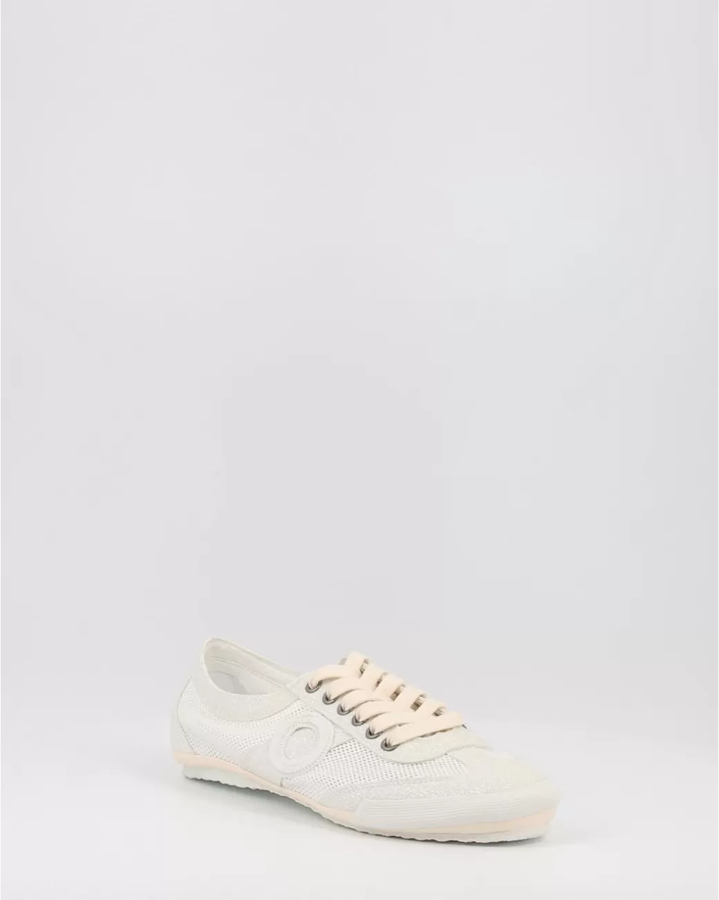 Mujer Aro Zapatos Deportivos Joaneta 3133 Glitter Blanco