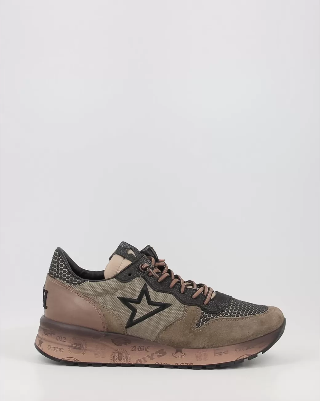 Hombre Cetti Zapatos Deportivos 1301 Men Taupe