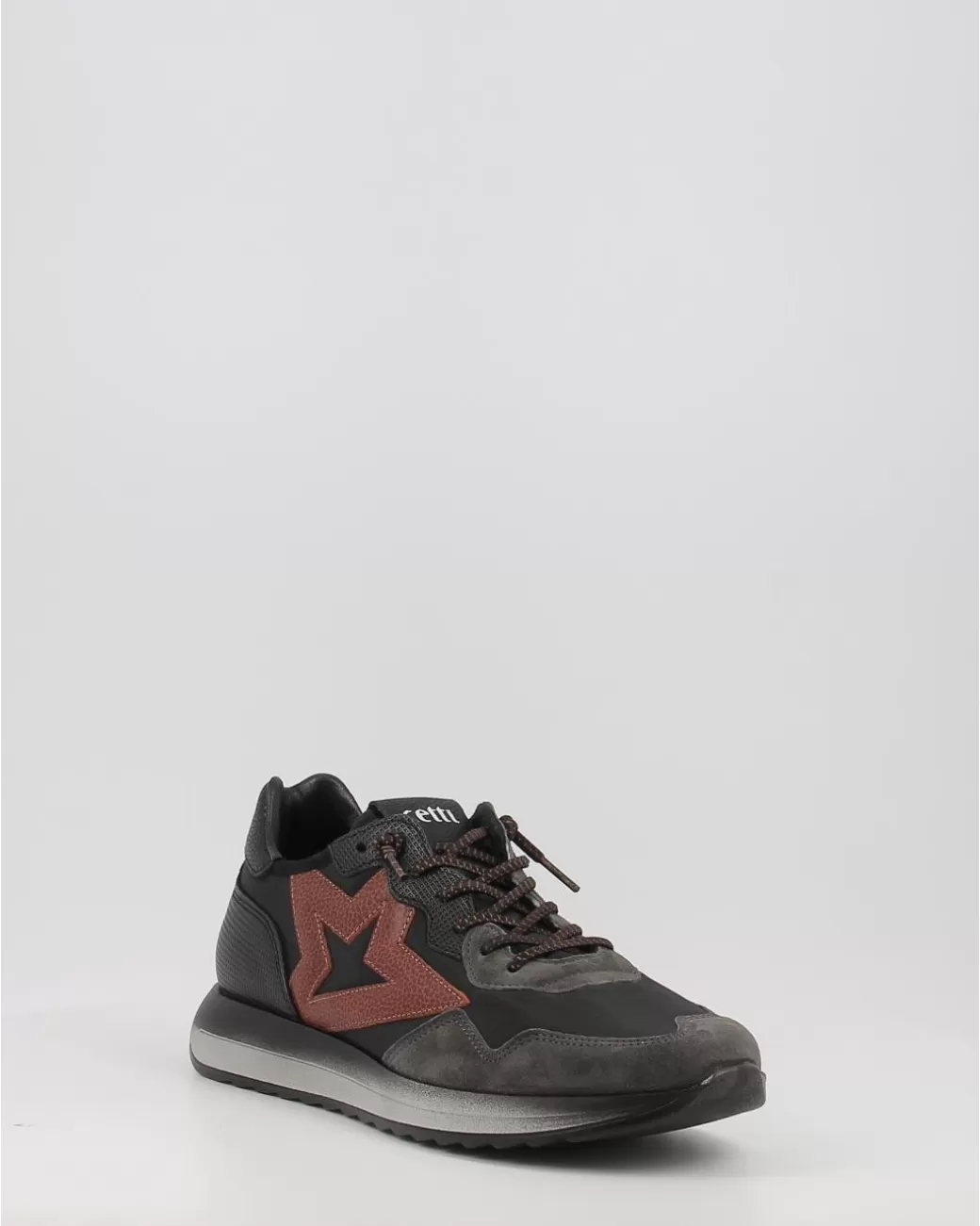 Hombre Cetti Zapatos Deportivos 1311 Montblanc Negro