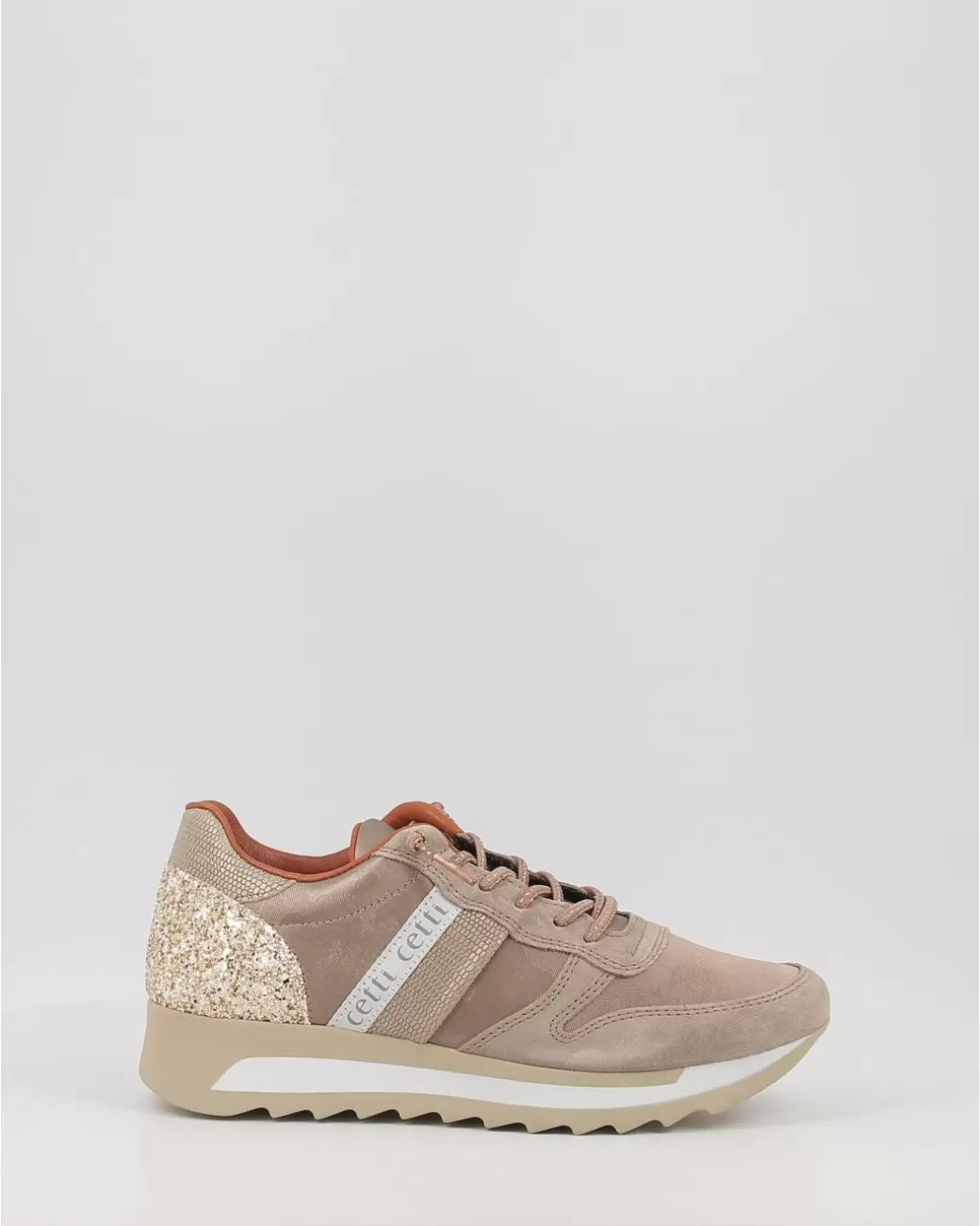 Mujer Cetti Zapatos Deportivos 847 Old Rose Taupe