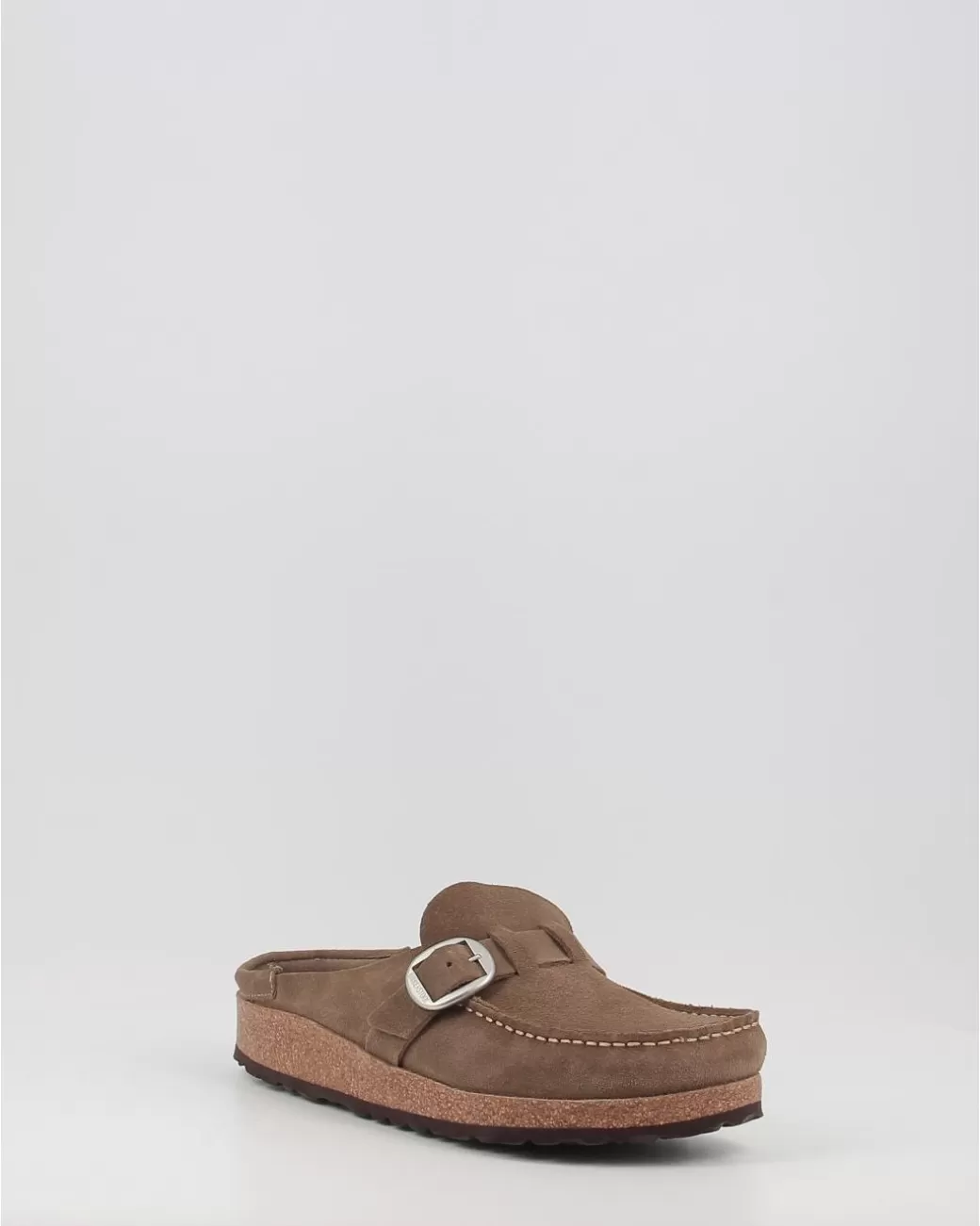 Hombre Birkenstock Zuecos Buckey Leve Gray Taupe Taupe