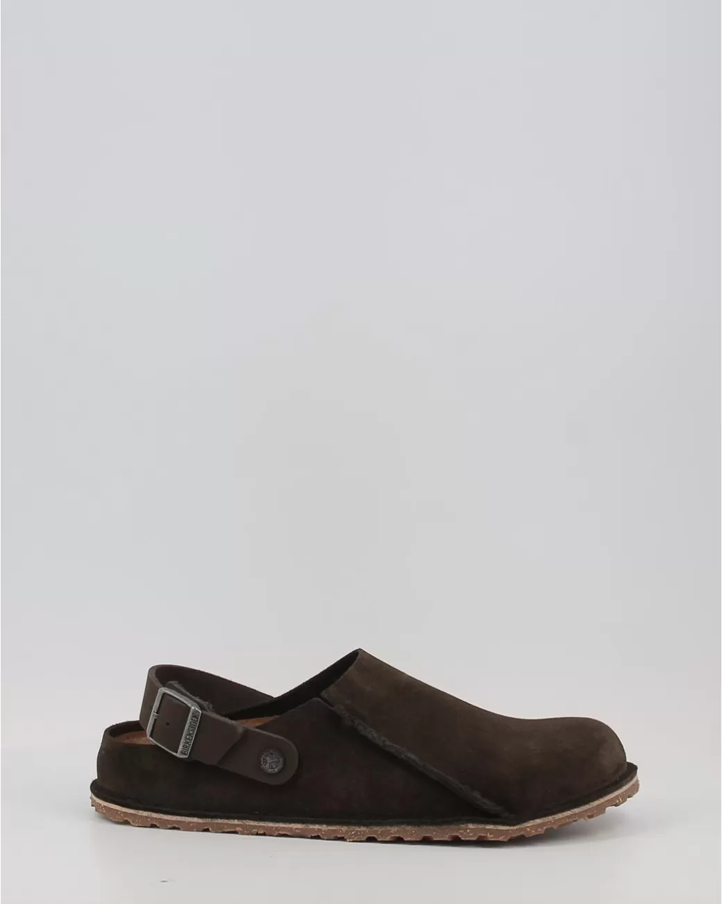 Hombre Birkenstock Zuecos Lutry Premium Vl Marron