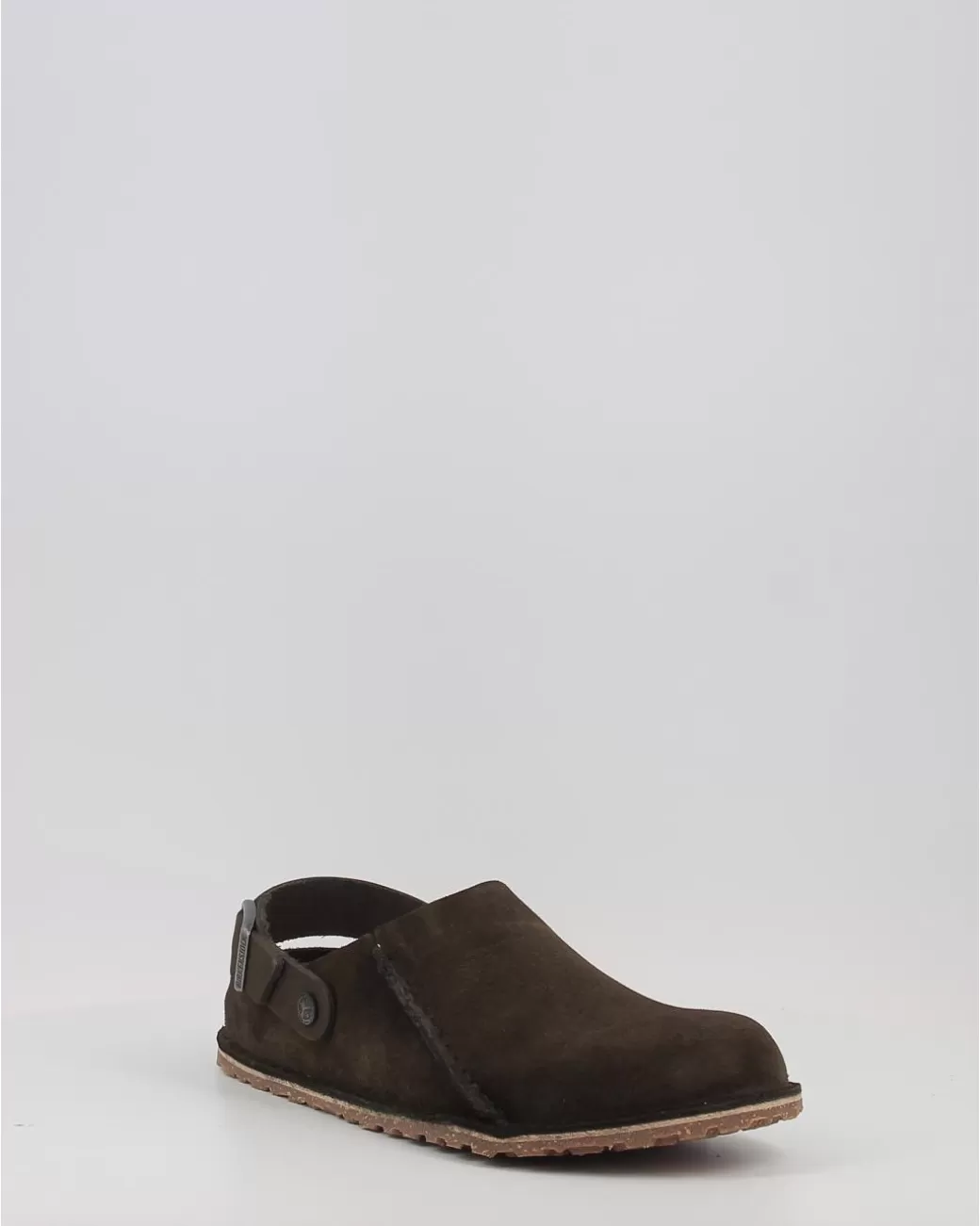 Hombre Birkenstock Zuecos Lutry Premium Vl Marron